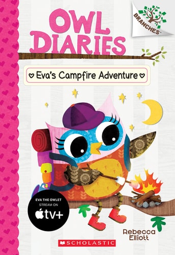 Owl Diaries #12: Eva's Campfire Adventure (A Branches Boo)