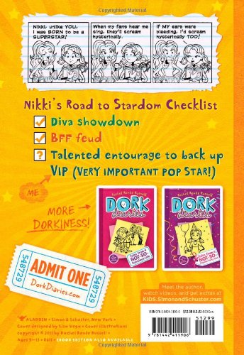 Dork Diaries #3: Tales from a Not-So-Talented Pop Star