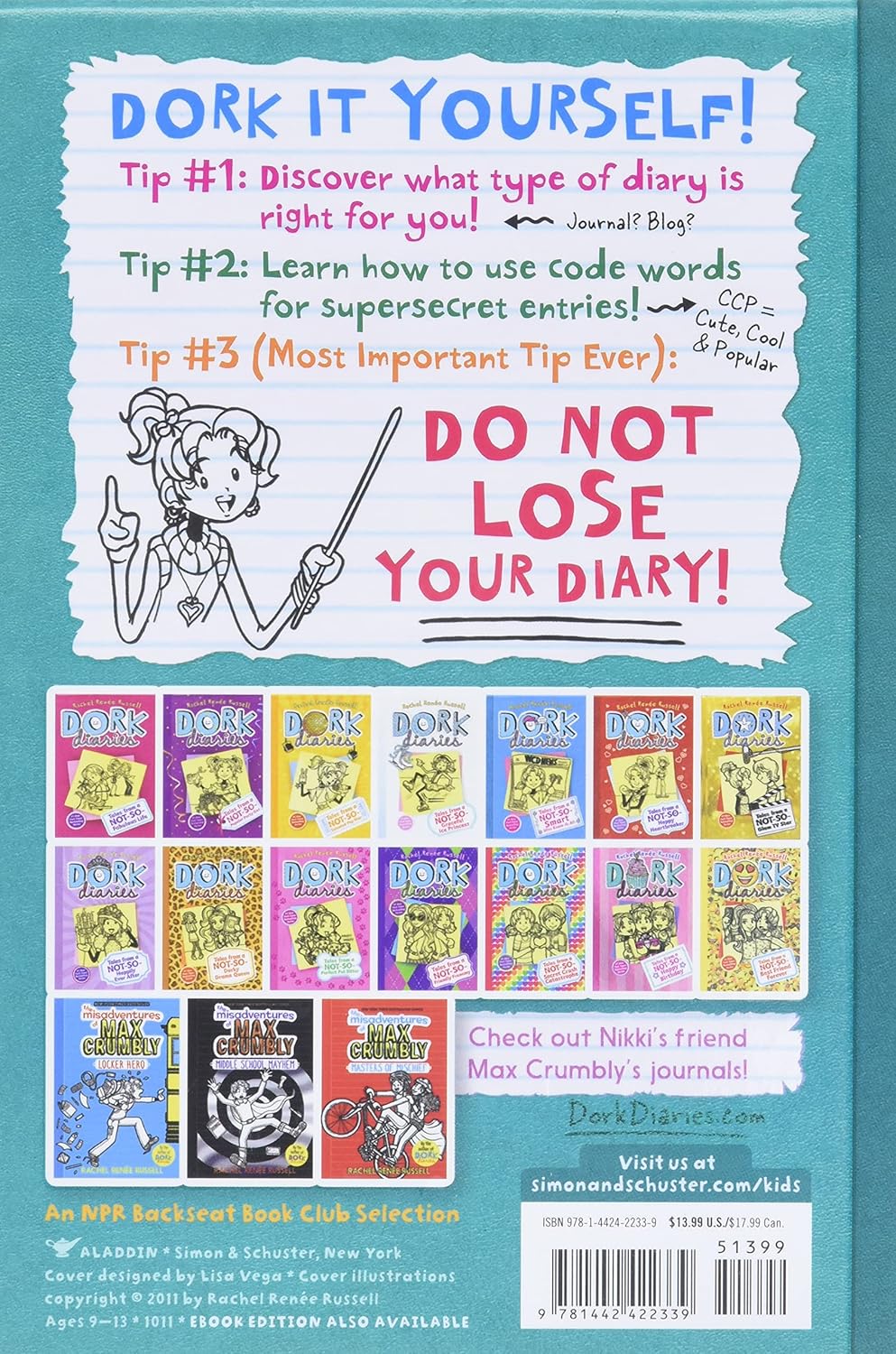 Dork Diaries #3 1/2: How to Dork Your Diary