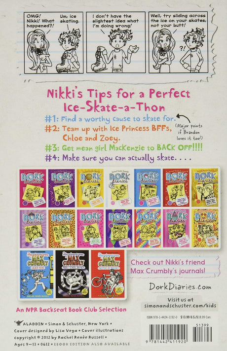 Dork Diaries #4: Tales from a Not-So-Graceful Ice Princess