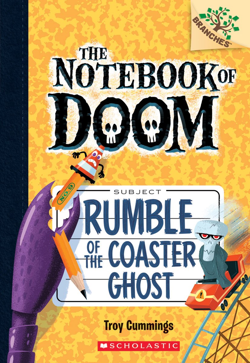 Notebook of Doom #9: Rumble of the Coaster Ghost (A Branches Book)