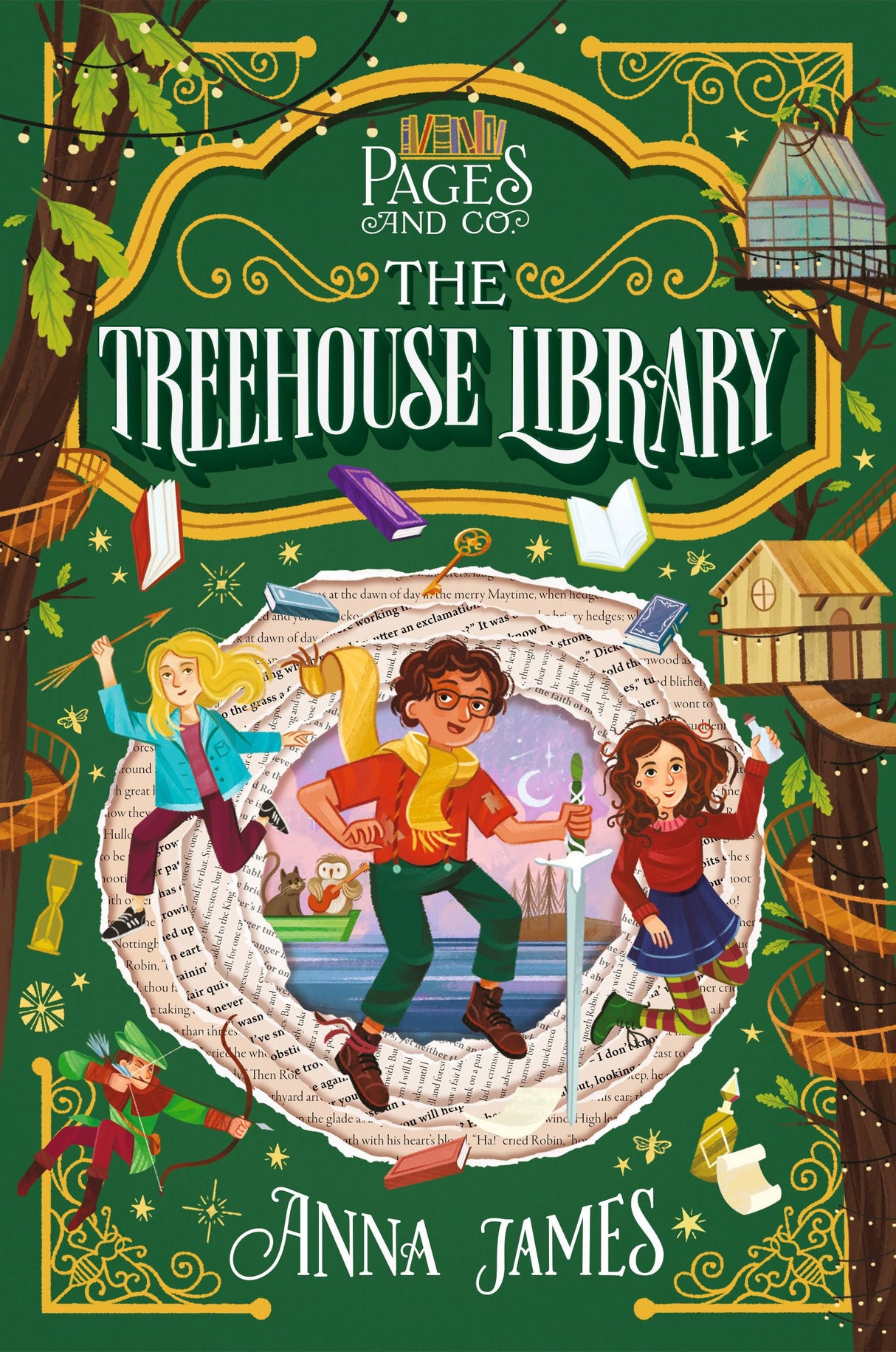 Pages & Co. #5: The Treehouse Library