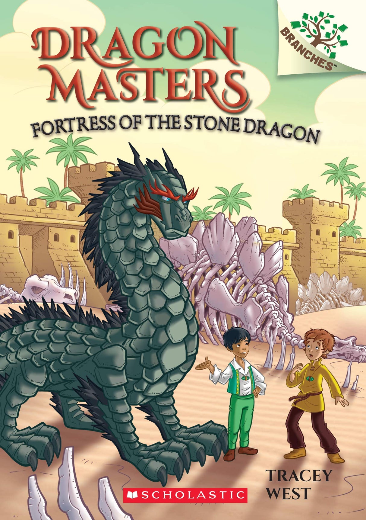Dragon Masters #17: Fortress of the Stone Dragon (A Branches Book)